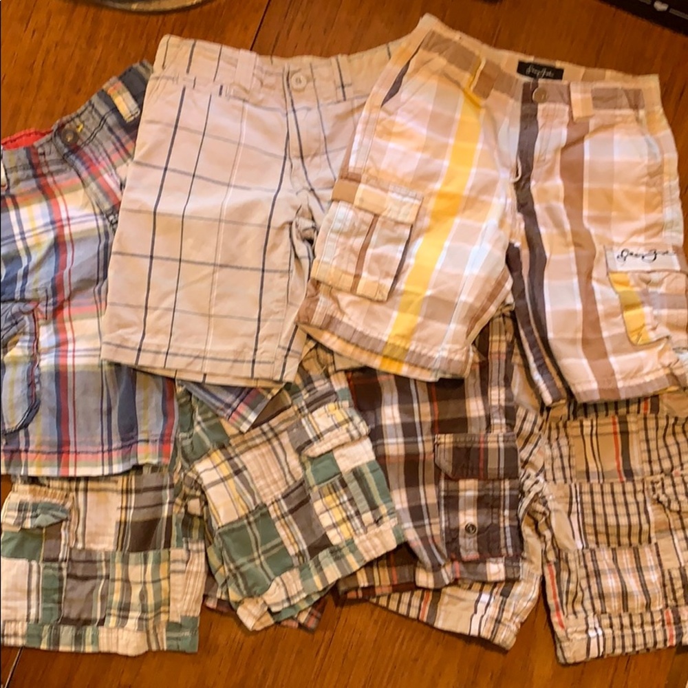 SOLD Boy’s Size 4t Madras/Plaid Summer Shorts